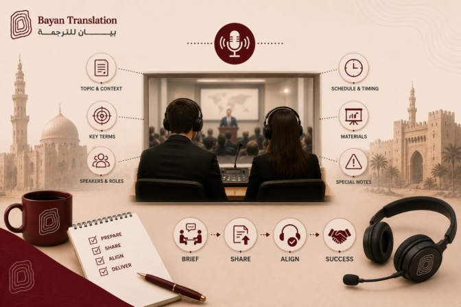 Conference Interpretation: How to Brief Your Interpreters