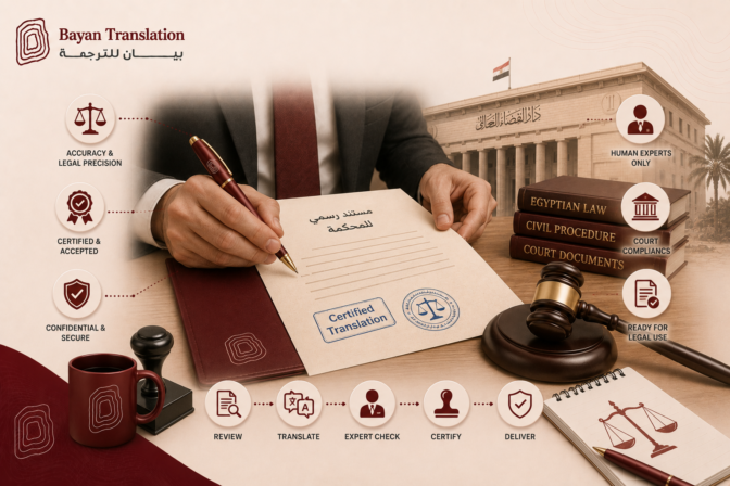 Legal Translation in Egypt: Why Court Documents Need Experts