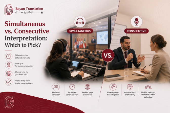 Simultaneous vs. Consecutive Interpretation: Which to Pick?