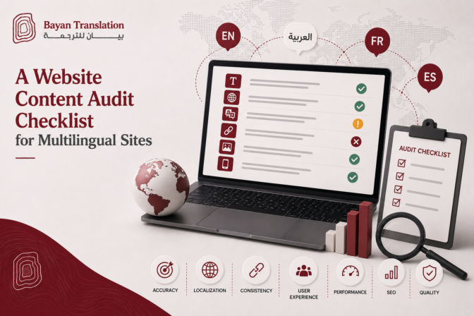 A Website Content Audit Checklist for Multilingual Sites