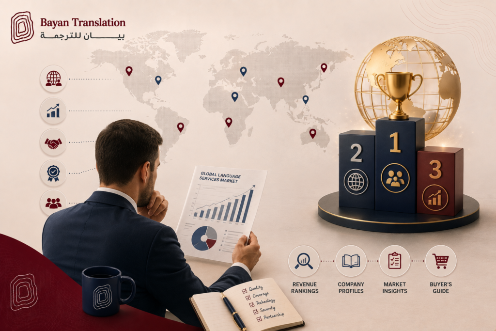 The World's Largest Translation Companies: Revenue Rankings & Buyer's Guide 4 translation companies