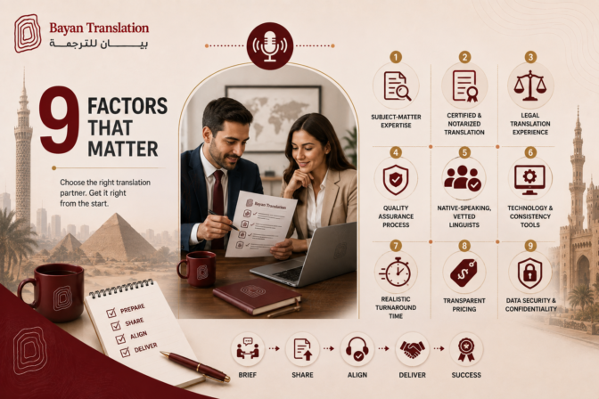 Home 61 Choosing a Professional Translation Agency: 9 Factors That Matter