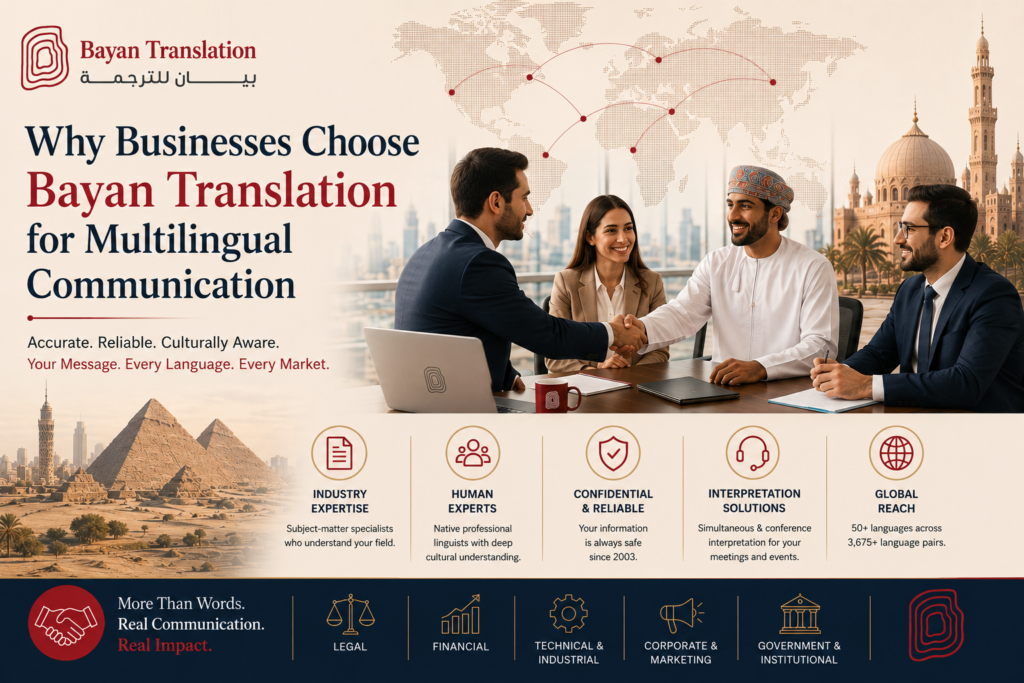 Bayan Translation language services connecting global business teams